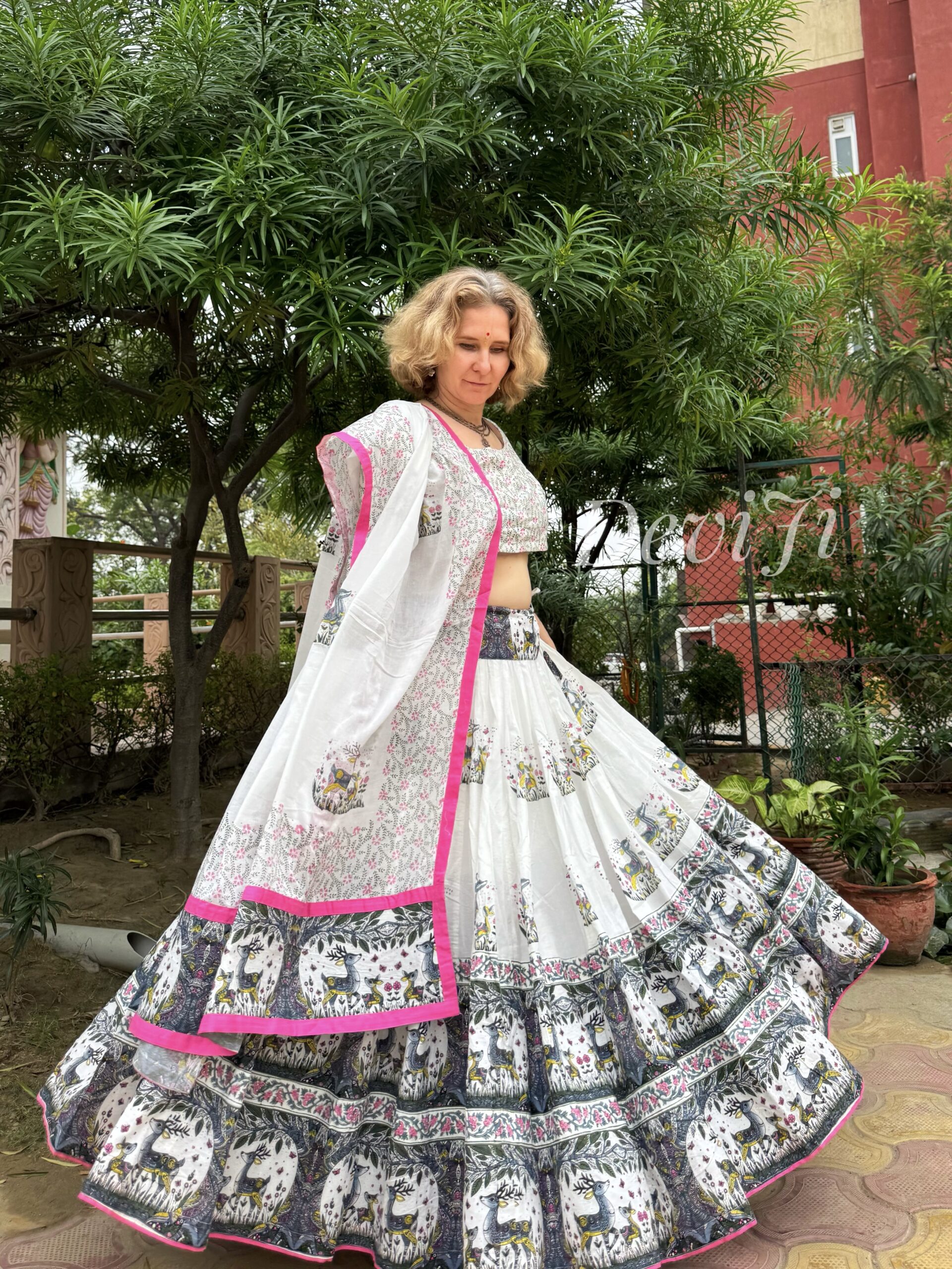 Gopi Dress “winter’s Motifs