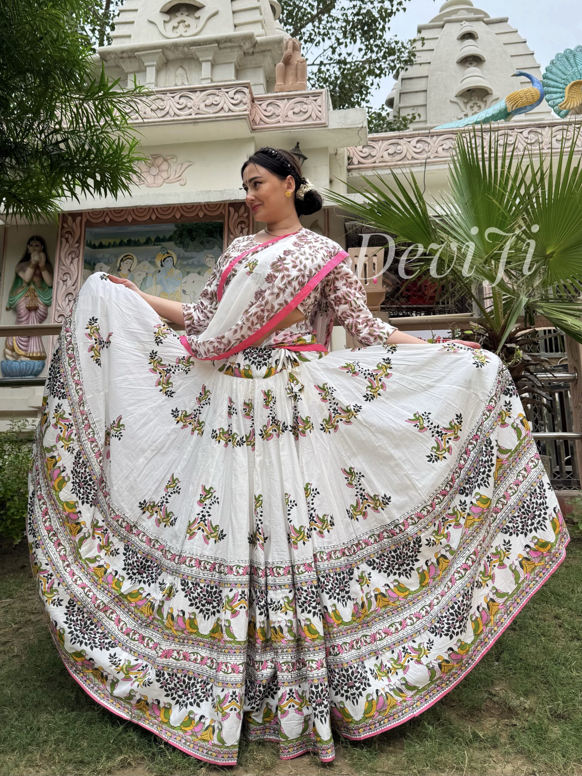 Gopi Dress “winter’s Motifs