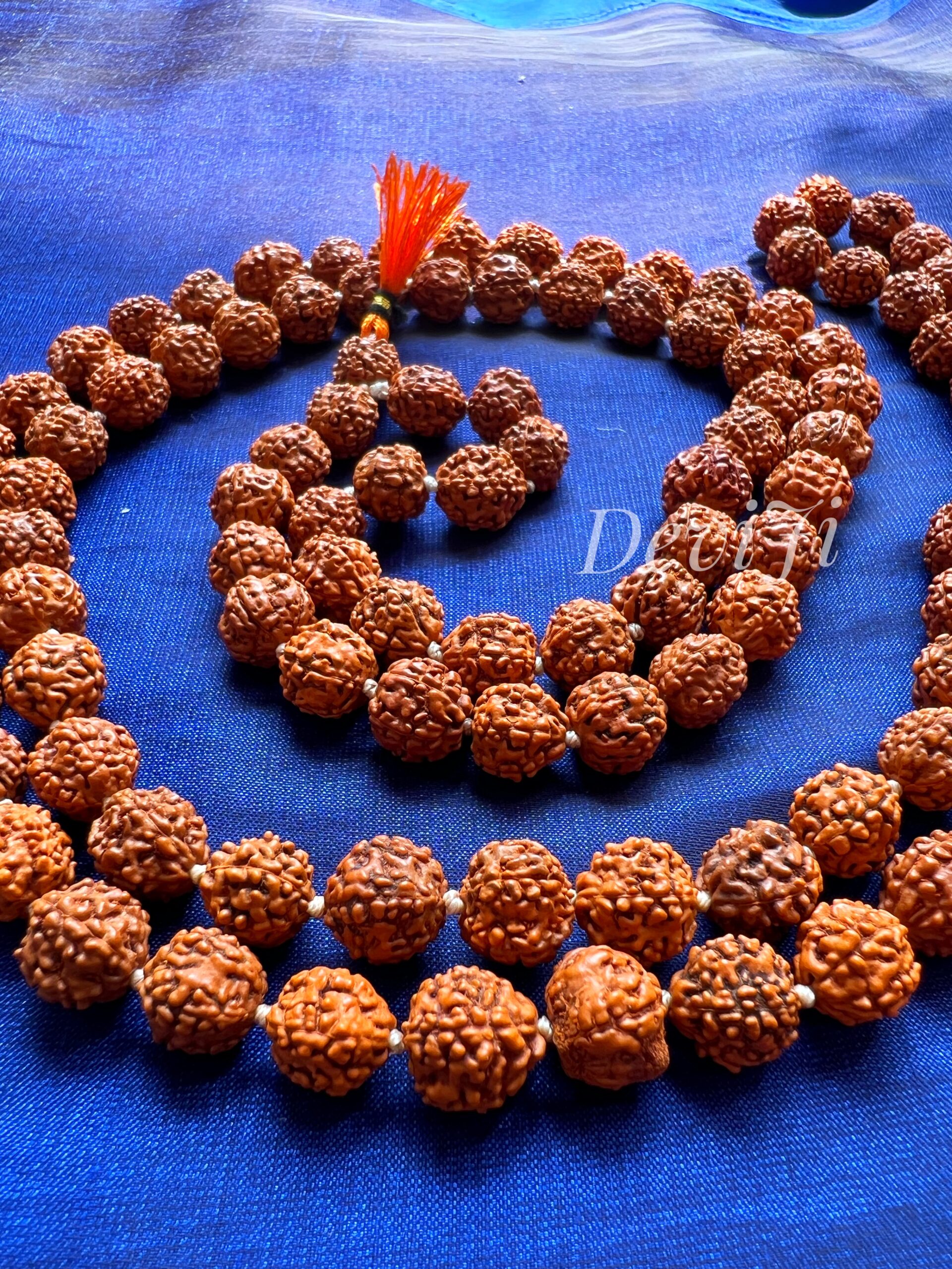 Rudraksha Japa Mala (108 Beads – small Size) - Image 4