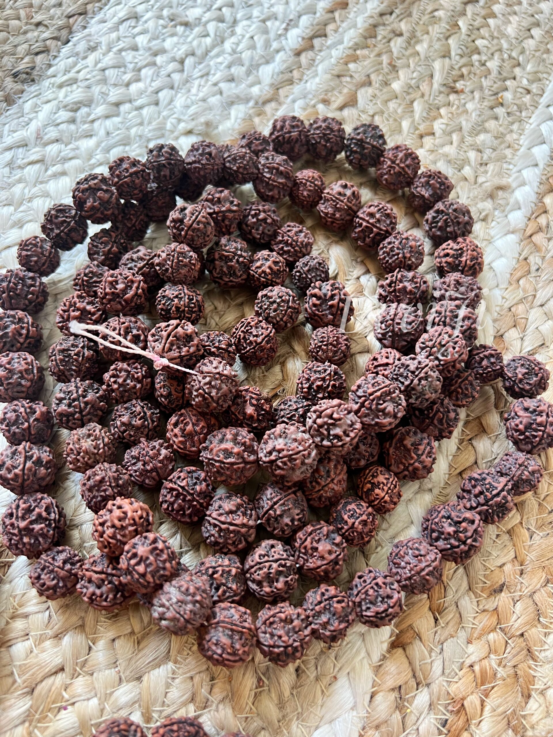 Rudraksha Kanthi Mala (108 Beads – Large Size)